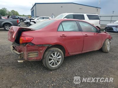 Trzecie zdjęcie samochodu z tyłu: 2009 TOYOTA COROLLA BASE VIN:2T1BU40E19C046715 - miniatura