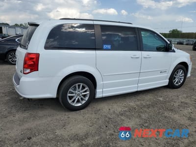 Trzecie zdjęcie samochodu z tyłu: 2014 DODGE GRAND CARAVAN SXT VIN:2C4RDGCG2ER390304 - miniatura