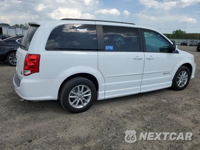 Trzecie zdjęcie samochodu z tyłu: 2014 DODGE GRAND CARAVAN SXT VIN:2C4RDGCG2ER390304 - miniatura