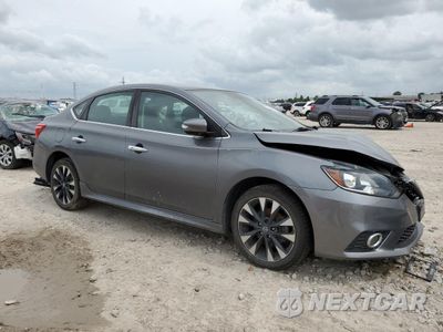Czwarte zdjęcie samochodu z boku: 2019 NISSAN SENTRA S VIN:3N1AB7AP9KY367347 - miniatura