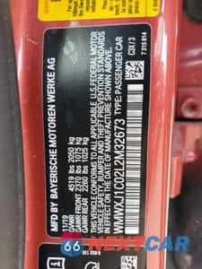 Zdjęcie 14 z 14 samochodu: 2020 MINI COOPER S CLUBMAN ALL4 VIN:WMWXJ1C02L2M32673 - miniatura