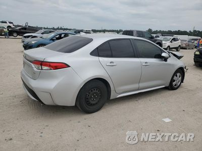 Trzecie zdjęcie samochodu z tyłu: 2020 TOYOTA COROLLA LE VIN:JTDEPRAE0LJ046443 - miniatura