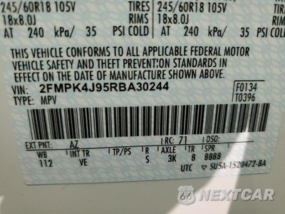 Zdjęcie 13 z 13 samochodu: 2024 FORD EDGE SEL VIN:2FMPK4J95RBA30244 - miniatura