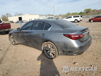 Drugie zdjęcie samochodu z przodu: 2018 INFINITI Q50 LUXE VIN:JN1EV7AR1JM440139 - miniatura