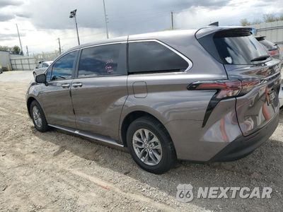 Drugie zdjęcie samochodu z przodu: 2023 TOYOTA SIENNA XSE VIN:5TDXRKEC1PS141626 - miniatura