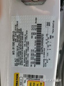 Zdjęcie 12 z 13 samochodu: 2017 FORD FUSION SE HYBRID VIN:3FA6P0LU4HR400701 - miniatura