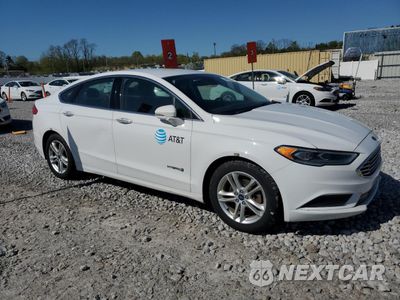 Czwarte zdjęcie samochodu z boku: 2018 FORD FUSION SE HYBRID VIN:3FA6P0LU1JR172050 - miniatura