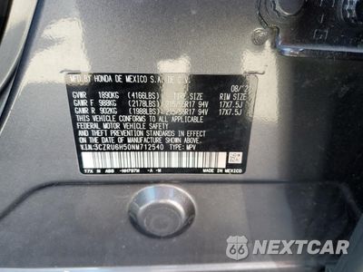 Zdjęcie 14 z 15 samochodu: 2022 HONDA HR-V EX VIN:3CZRU6H50NM712540 - miniatura