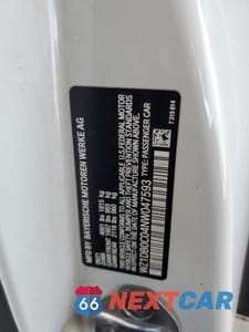 Zdjęcie 14 z 15 samochodu: 2022 TOYOTA SUPRA BASE VIN:WZ1DB0C04NW047593 - miniatura