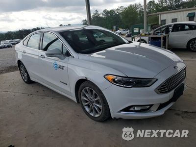 Czwarte zdjęcie samochodu z boku: 2017 FORD FUSION SE HYBRID VIN:3FA6P0LU4HR409480 - miniatura