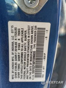 Zdjęcie 13 z 13 samochodu: 2015 HONDA CIVIC LX VIN:19XFB2F56FE096655 - miniatura