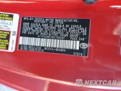 Zdjęcie 14 z 14 samochodu: 2008 TOYOTA CAMRY SOLARA SE VIN:4T1FA38P28U156597 - miniatura