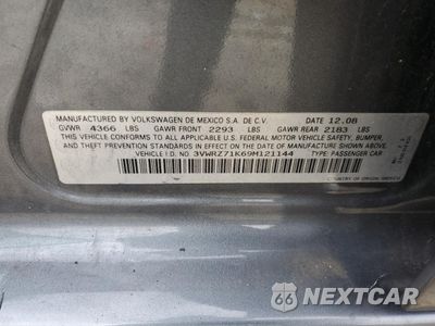 Zdjęcie 14 z 14 samochodu: 2009 VOLKSWAGEN JETTA SE VIN:3VWRZ71K69M121144 - miniatura