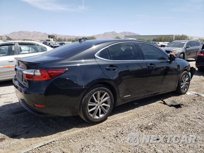 Trzecie zdjęcie samochodu z tyłu: 2018 LEXUS ES 300H VIN:JTHBW1GG9J2171088 - miniatura