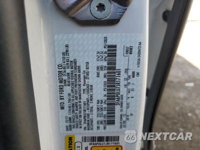 Zdjęcie 12 z 13 samochodu: 2018 FORD FUSION SE HYBRID VIN:3FA6P0LU7JR171601 - miniatura