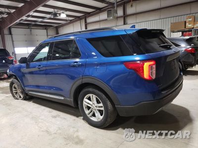 Drugie zdjęcie samochodu z przodu: 2020 FORD EXPLORER XLT VIN:1FMSK8DH1LGC23785 - miniatura