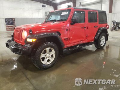 2021 JEEP WRANGLER UNLIMITED SPORT 1C4HJXKN5MW780453 - główne zdjęcie licytacji z USA - miniatura