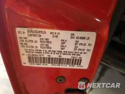 Zdjęcie 13 z 13 samochodu: 2004 JEEP LIBERTY SPORT VIN:1J4GL48K84W176777 - miniatura
