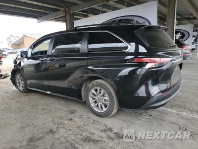 Drugie zdjęcie samochodu z przodu: 2021 TOYOTA SIENNA XLE VIN:5TDJRKEC4MS071018 - miniatura