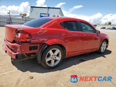 Trzecie zdjęcie samochodu z tyłu: 2013 DODGE AVENGER SE VIN:1C3CDZAB4DN725815 - miniatura