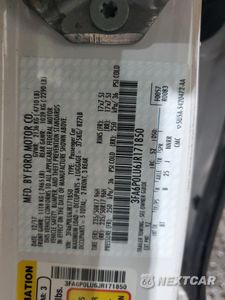Zdjęcie 12 z 13 samochodu: 2018 FORD FUSION SE HYBRID VIN:3FA6P0LU6JR171850 - miniatura