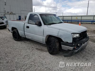 Czwarte zdjęcie samochodu z boku: 2003 CHEVROLET SILVERADO C1500 VIN:1GCEC14X63Z162029 - miniatura