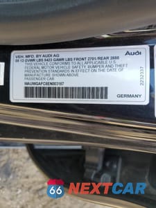 Zdjęcie 14 z 14 samochodu: 2014 AUDI A7 PREMIUM PLUS VIN:WAUWGAFC5EN003187 - miniatura