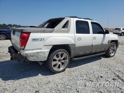 Trzecie zdjęcie samochodu z tyłu: 2002 CHEVROLET AVALANCHE K1500 VIN:3GNEK13T02G361035 - miniatura