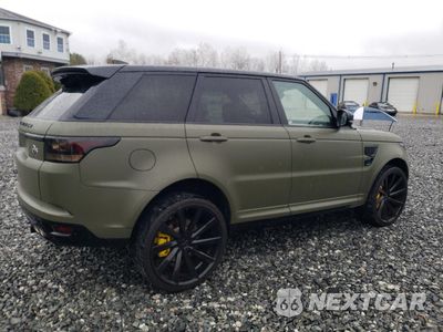Trzecie zdjęcie samochodu z tyłu: 2017 LAND ROVER RANGE ROVER SPORT SVR VIN:SALWZ2FE6HA163863 - miniatura
