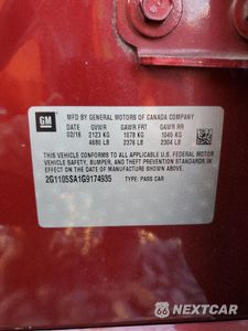 Zdjęcie 12 z 12 samochodu: 2016 CHEVROLET IMPALA LT VIN:2G1105SA1G9174935 - miniatura
