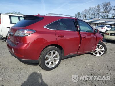 Trzecie zdjęcie samochodu z tyłu: 2010 LEXUS RX 350 VIN:2T2BK1BA3AC002567 - miniatura