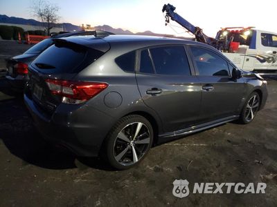 Trzecie zdjęcie samochodu z tyłu: 2018 SUBARU IMPREZA SPORT VIN:4S3GTAM67J3715335 - miniatura