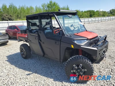 Trzecie zdjęcie samochodu z tyłu: 2021 POLARIS RANGER CREW XP 1000 TRAIL BOSS VIN:4XARSH996M8064043 - miniatura