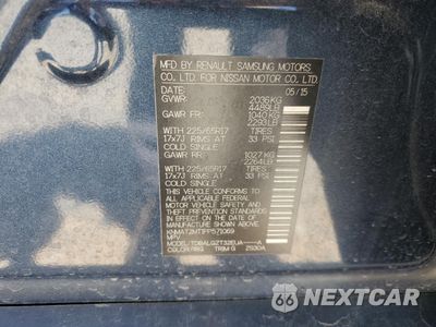 Zdjęcie 16 z 16 samochodu: 2015 NISSAN ROGUE S VIN:KNMAT2MT1FP571069 - miniatura