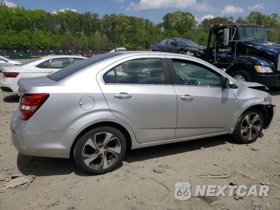 Trzecie zdjęcie samochodu z tyłu: 2017 CHEVROLET SONIC PREMIER VIN:1G1JF5SB7H4102679 - miniatura