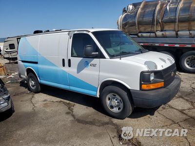 Czwarte zdjęcie samochodu z boku: 2010 CHEVROLET EXPRESS G2500 VIN:1GCZGFBA1A1167247 - miniatura