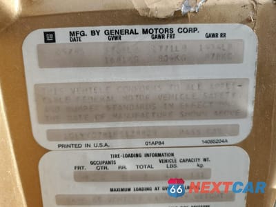 Zdjęcie 15 z 15 samochodu: 1985 CHEVROLET CORVETTE VIN:1G1YY0781F5128808 - miniatura