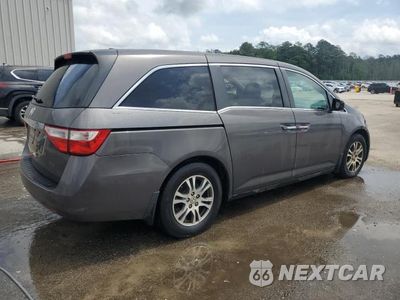 Trzecie zdjęcie samochodu z tyłu: 2013 HONDA ODYSSEY EXL VIN:5FNRL5H61DB034900 - miniatura