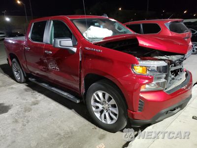 Czwarte zdjęcie samochodu z boku: 2022 CHEVROLET SILVERADO LTD C1500 CUSTOM VIN:3GCPWBEK9NG134401 - miniatura