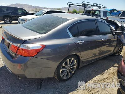 Trzecie zdjęcie samochodu z tyłu: 2014 HONDA ACCORD SPORT VIN:1HGCR2F58EA135733 - miniatura