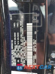 Zdjęcie 12 z 12 samochodu: 2022 LEXUS NX 350 VIN:JTJKGCEZ1N2006458 - miniatura