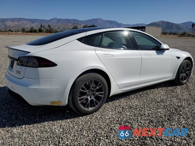 Trzecie zdjęcie samochodu z tyłu: 2022 TESLA MODEL S VIN:5YJSA1E69NF479505 - miniatura