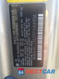 Zdjęcie 12 z 12 samochodu: 2009 BMW 335 I VIN:WBAWL73539PX44906 - miniatura