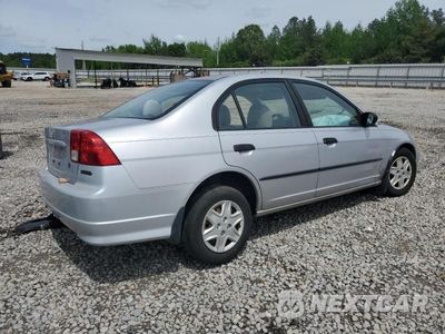 Trzecie zdjęcie samochodu z tyłu: 2005 HONDA CIVIC DX VP VIN:1HGES16305L024698 - miniatura
