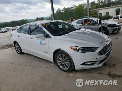 Czwarte zdjęcie samochodu z boku: 2017 FORD FUSION SE HYBRID VIN:3FA6P0LUXHR409483 - miniatura