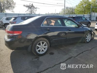 Trzecie zdjęcie samochodu z tyłu: 2003 HONDA ACCORD EX VIN:1HGCM665X3A086487 - miniatura