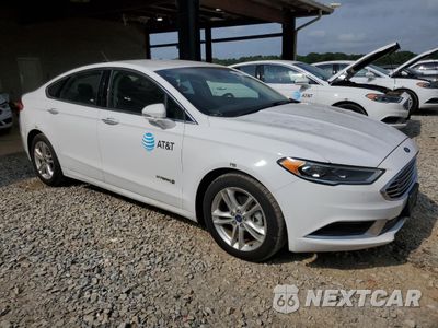 Czwarte zdjęcie samochodu z boku: 2018 FORD FUSION SE HYBRID VIN:3FA6P0LU9JR163533 - miniatura