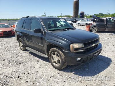 Czwarte zdjęcie samochodu z boku: 2004 CHEVROLET TRAILBLAZER LS VIN:1GNDT13SX42106002 - miniatura