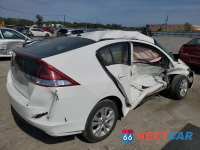 Trzecie zdjęcie samochodu z tyłu: 2012 HONDA INSIGHT EX VIN:JHMZE2H79CS005016 - miniatura