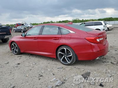 Drugie zdjęcie samochodu z przodu: 2019 HONDA ACCORD SPORT VIN:1HGCV1F39KA801725 - miniatura